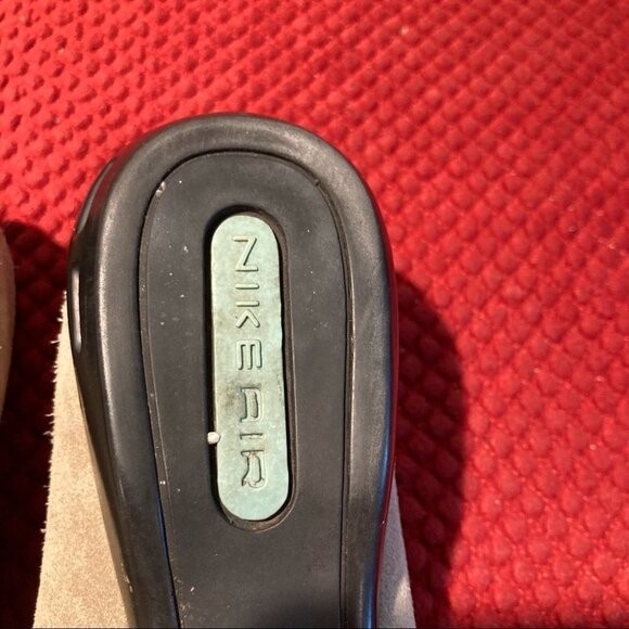 COLE HAAN + NIKE AIR Sz 8.5B Suede Patent  Leather Horse bit Driving Shoe Loafer - Picture 8 of 10